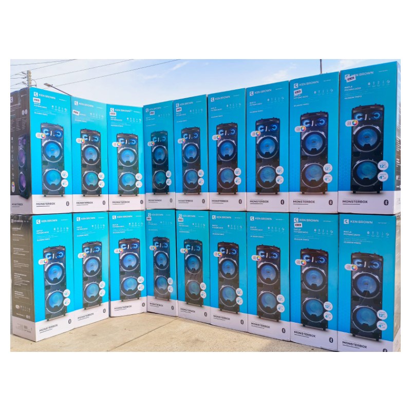 Torre de Sonido Ken Brown 45.000 W PMPO Bluetooth